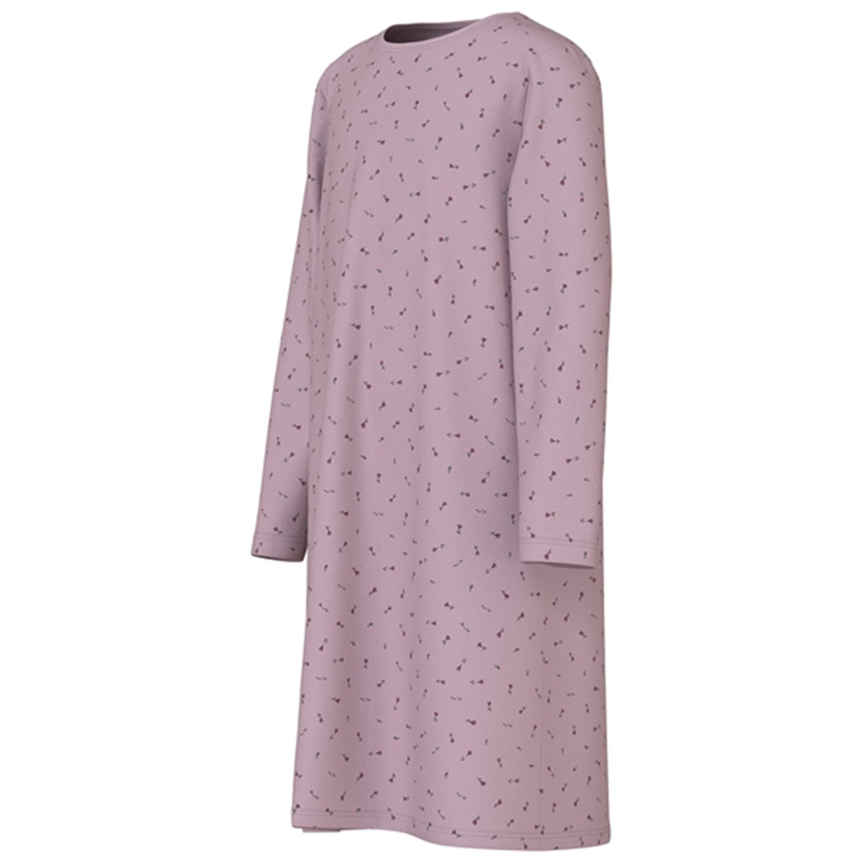 Name it Dawn Pink Nattklänning Floral Noos 2