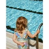 Name it Blue Tint Zamar Baddräkt