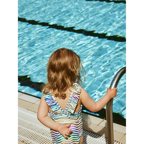 Name it Blue Tint Zamar Baddräkt