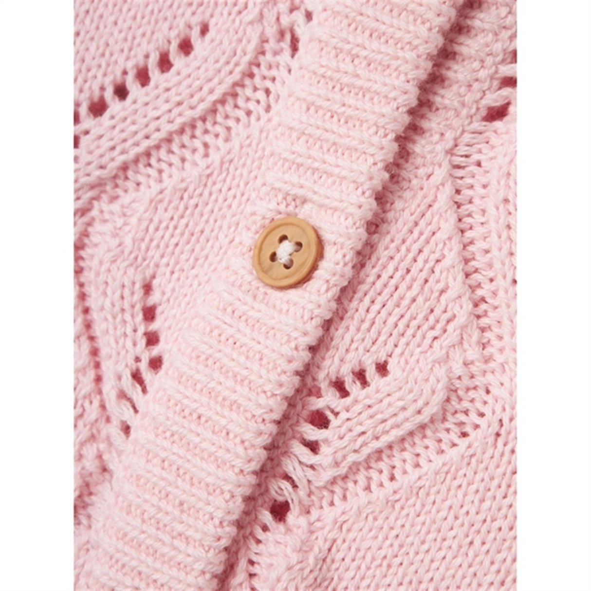 Name it Parfait Pink Fopolly Stickat Cardigan 2