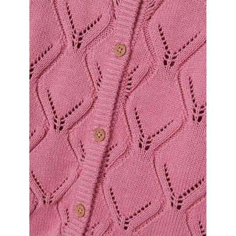 Name it Cashmere Rose Fopolly Stickat Cardigan 2