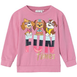 Name it Cashmere Rose Fula Paw Patrol Sweatshirt