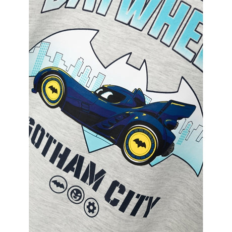 Name it Light Grey Melange Felian Batwheels Blus 2