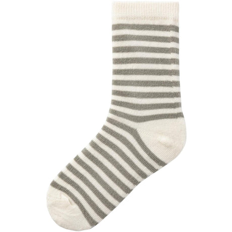 Lil'Atelier Dried Sage Elove Stripe Strumpor