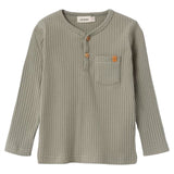 Lil'Atelier Dried Sage Dimo Slim Blus