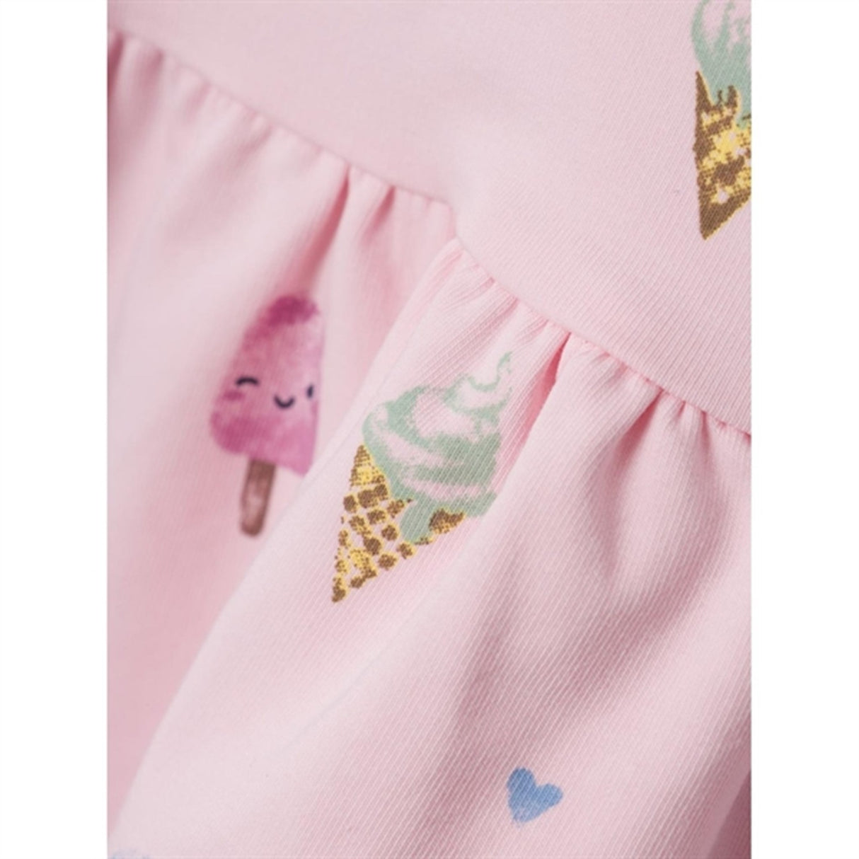 Name it Parfait Pink Fransia Let Sweat Klänning