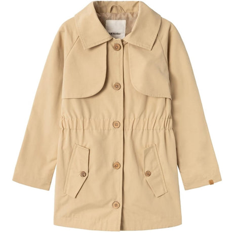 Lil'Atelier Warm Sand Lamadelin Trenchcoat