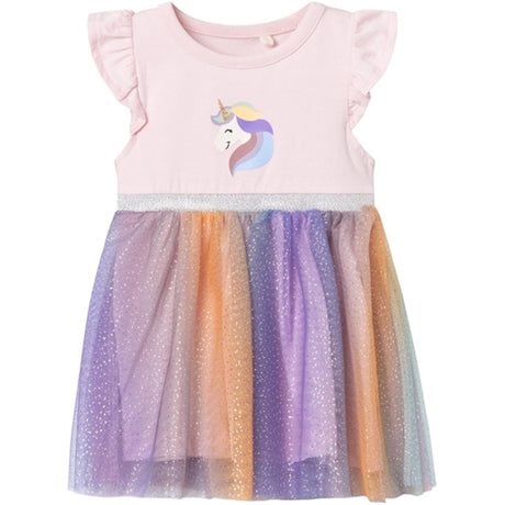 Name it Parfait Pink Happi Klänning