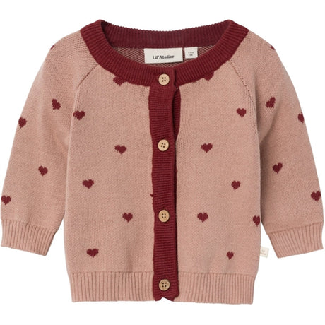 Lil'Atelier Nougat Saran Stickat Cardigan