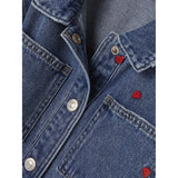 Name it Medium Blue Denim Hearts Kathy Denim Cowboyjacka 3