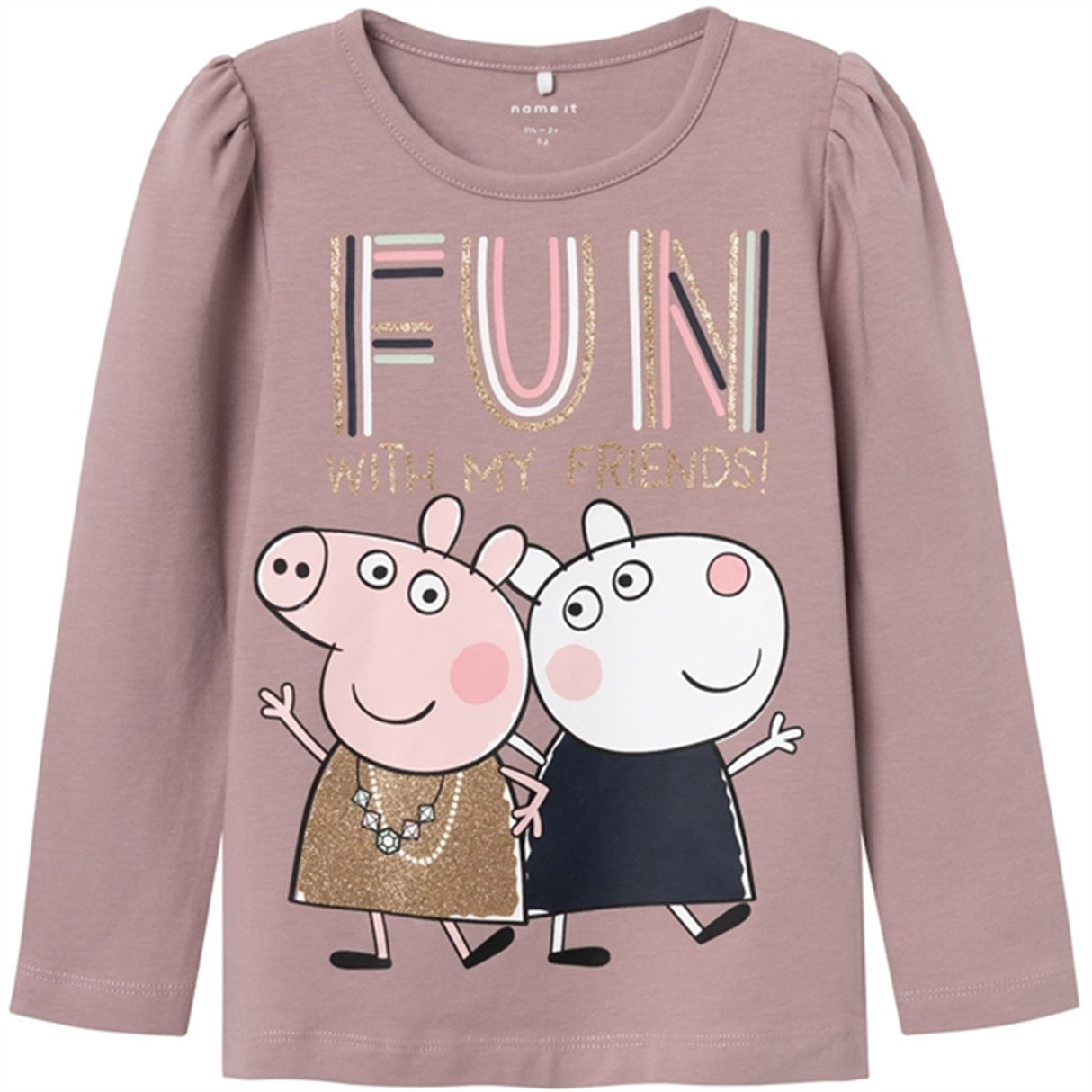 Name it Deauville Mauve Namira Peppa Pig Tröja