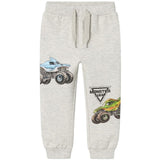 Name it Light Grey Melange Faustin Monster Jam Sweatpants