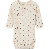 Lil'Atelier Whitecap Gray Ladybug Gago Kim Slim Wrap Body