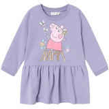 Name it Heirloom Lilac Fydiri Peppa Pig Sweat Klänning