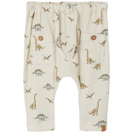 Lil'Atelier Turtledove Dino Gio Bim Loose Byxor