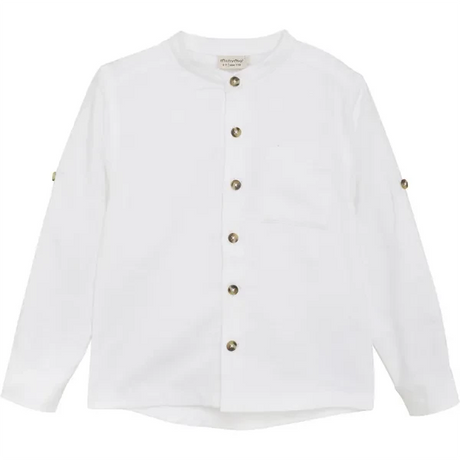 Minymo Bright White Skjorta