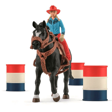 Schleich Farm World Barrel Racing Fun