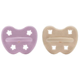 Hevea Sut 2-Pack Round Classic Light Orchid & Sandy Nude 2