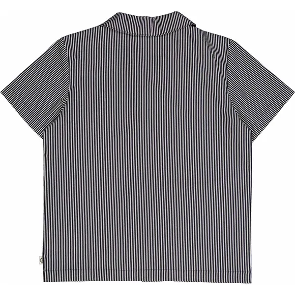 Müsli Balsam Cream/Night Blue Poplin Stripe Skjorta 2