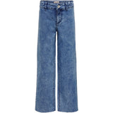 Kids ONLY Light Medium Blue Denim Sylvie Clean Wide Denim Jeans