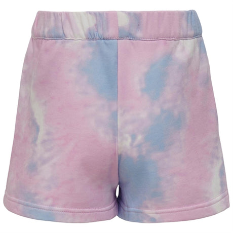Kids ONLY Sachet Pink Oslo Tie Dye Sweat Shorts 2