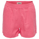 Kids ONLY Camellia Rose Caro Hør Pull-up Shorts