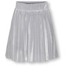 Kids ONLY Silver Metallic Hailey Plisseret Kjol