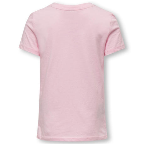 Kids ONLY Pink Lady Smil Happy T-Shirt 2