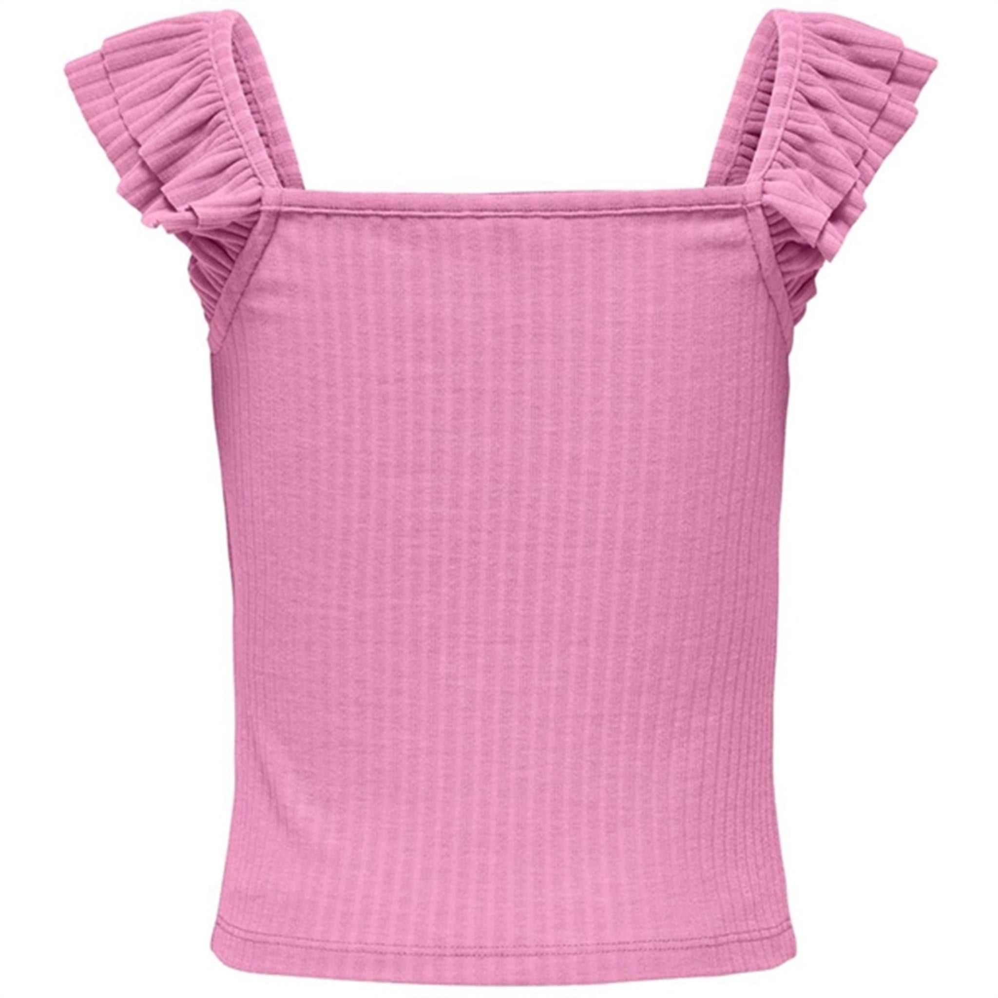 Kids ONLY Begonia Pink Nella Frill Rem Topp 2