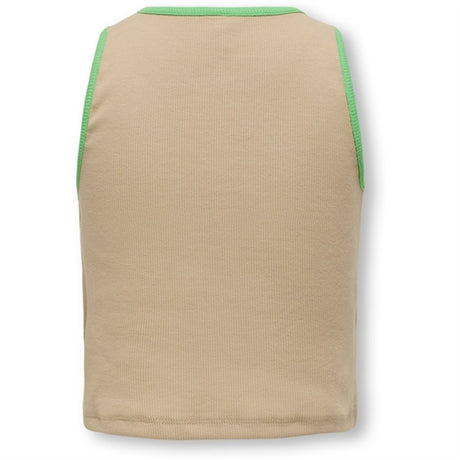 Kids ONLY White Pepper / Spring Bouquet Gry Color Block Topp