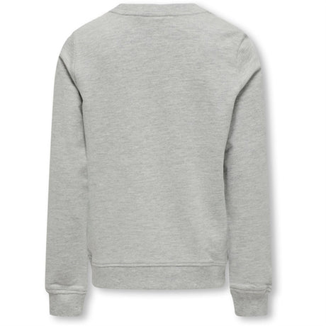 Kids ONLY Light Grey Melange Villa Sweatshirt 2