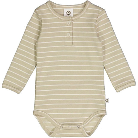 Müsli Desert Green/ Balsam Cream Stripe Rib Granny Body