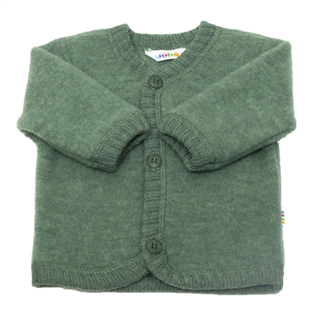 Joha Soft Ull Green Cardigan