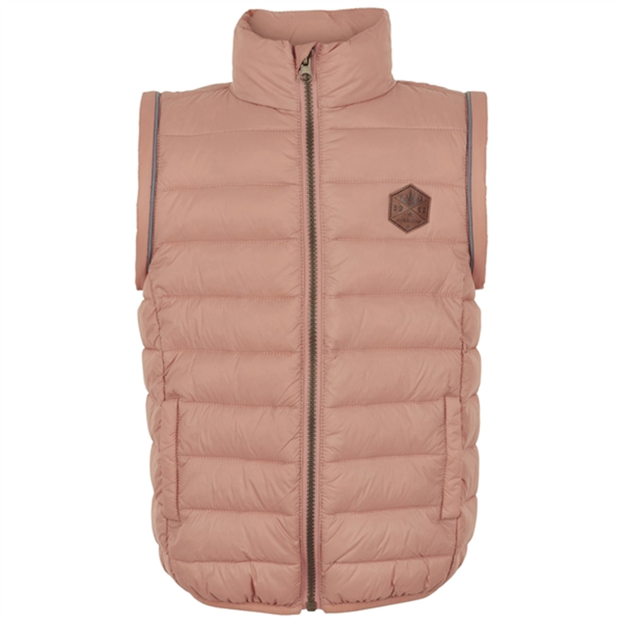 Mikk-Line Nylon puffer 2i1 Jacka Tawny Brown 8