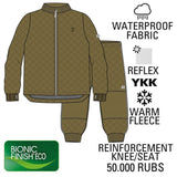 Mikk-Line Termosæt m. Fleece Nutria 8