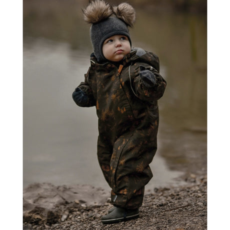 Mikk-Line Bebis Vinteroverall Forest Night