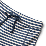 Wheat Indigo Stripe Badeshorts Ulrik 3