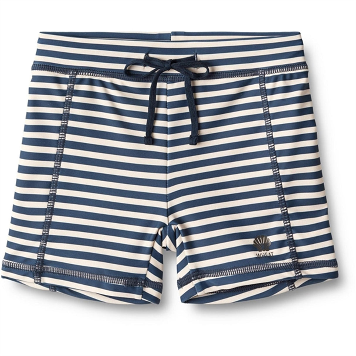 Wheat Indigo Stripe Badeshorts Ulrik