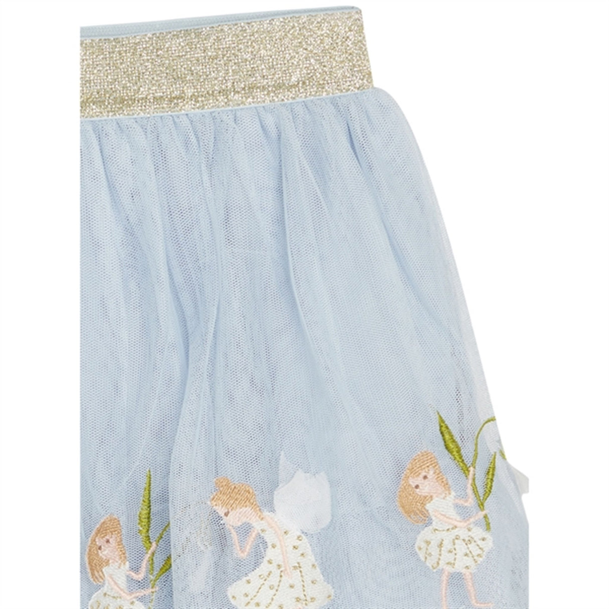 Hust & Claire Mini Blue Flax Ninna Kjol 2