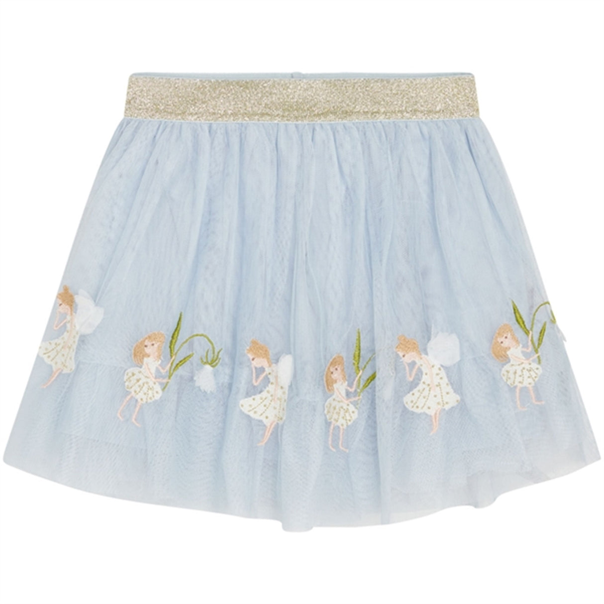 Hust & Claire Mini Blue Flax Ninna Kjol