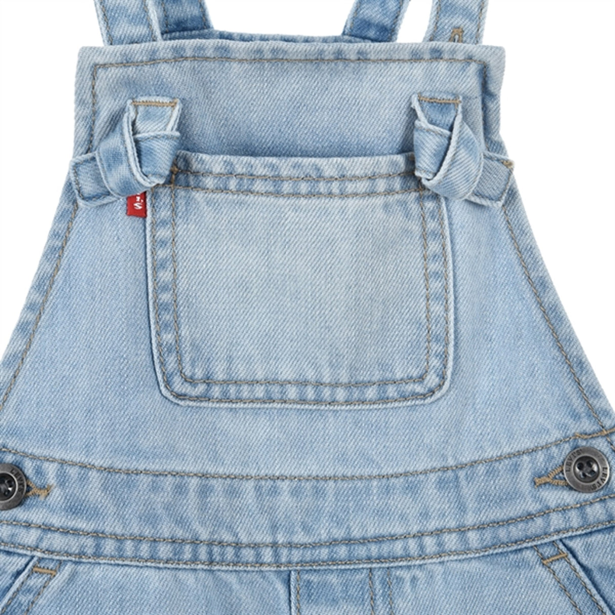 Levi's Knotted Strap Shortalls Blue 5