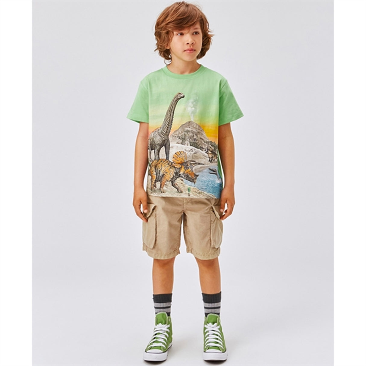 Molo Colourful Dinos Rame T-shirt 3