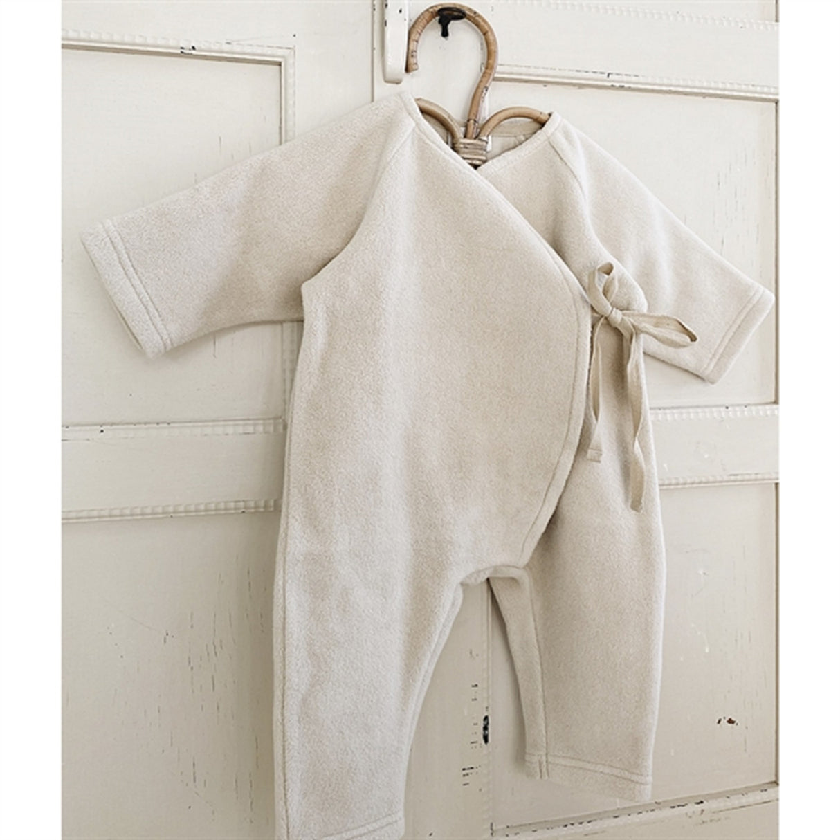 lalaby Ivory Memphis Fleece Onesies