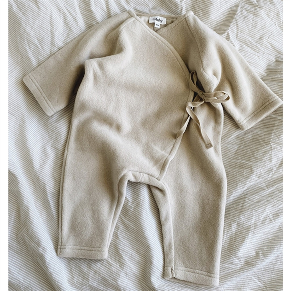 lalaby Ivory Memphis Fleece Onesies