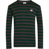 Mads Nørgaard Trio Rib Tobino Long Blus Scarab/Nightshade/Black