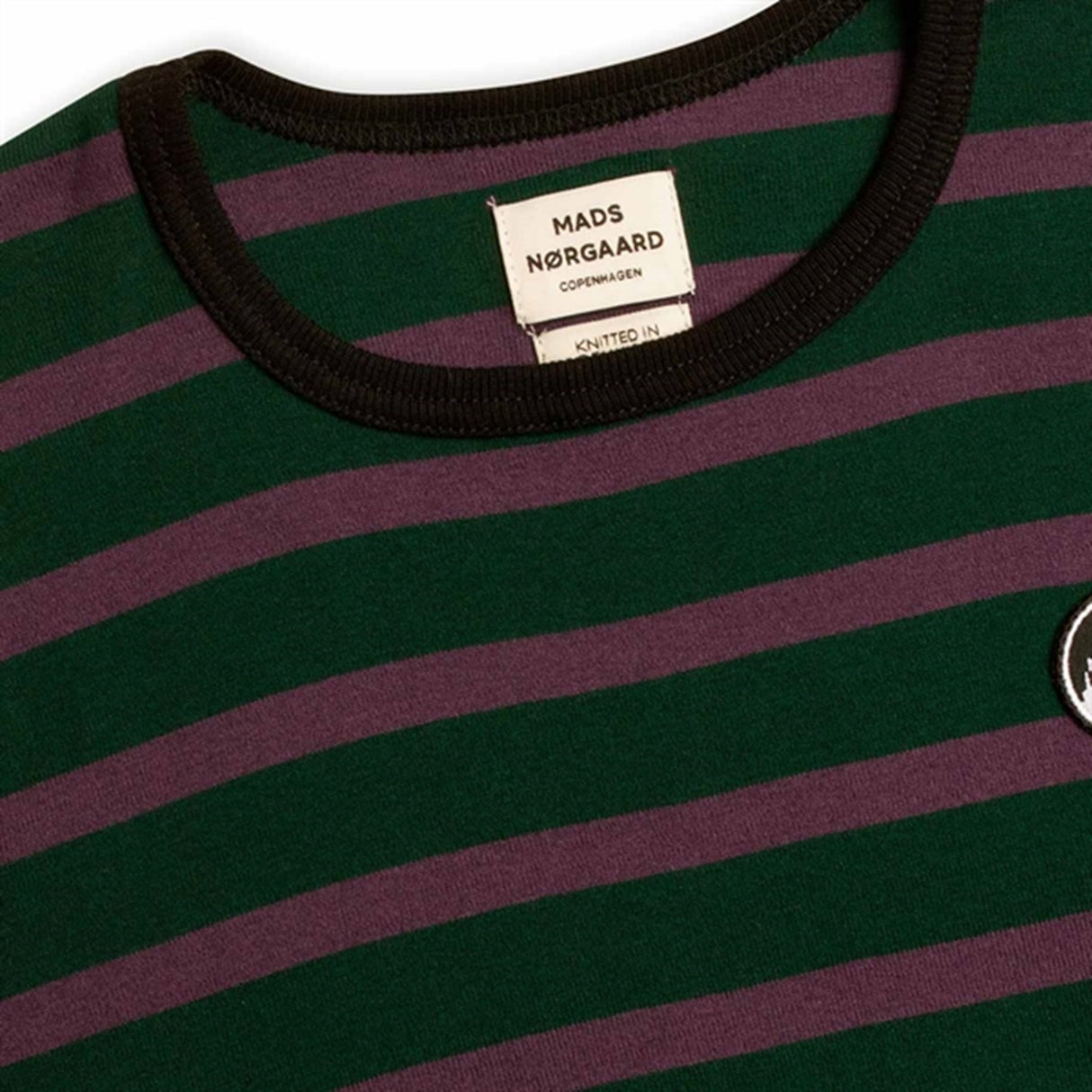 Mads Nørgaard Trio Rib Tobino Long Blus Scarab/Nightshade/Black 2