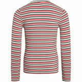 Mads Nørgaard 5x5 Stripe Talika Blus Multi Strawberry Pink