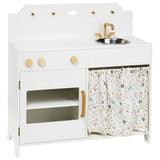 Cam Cam Copenhagen Play Kitchen White/Pressed Leaves Rose