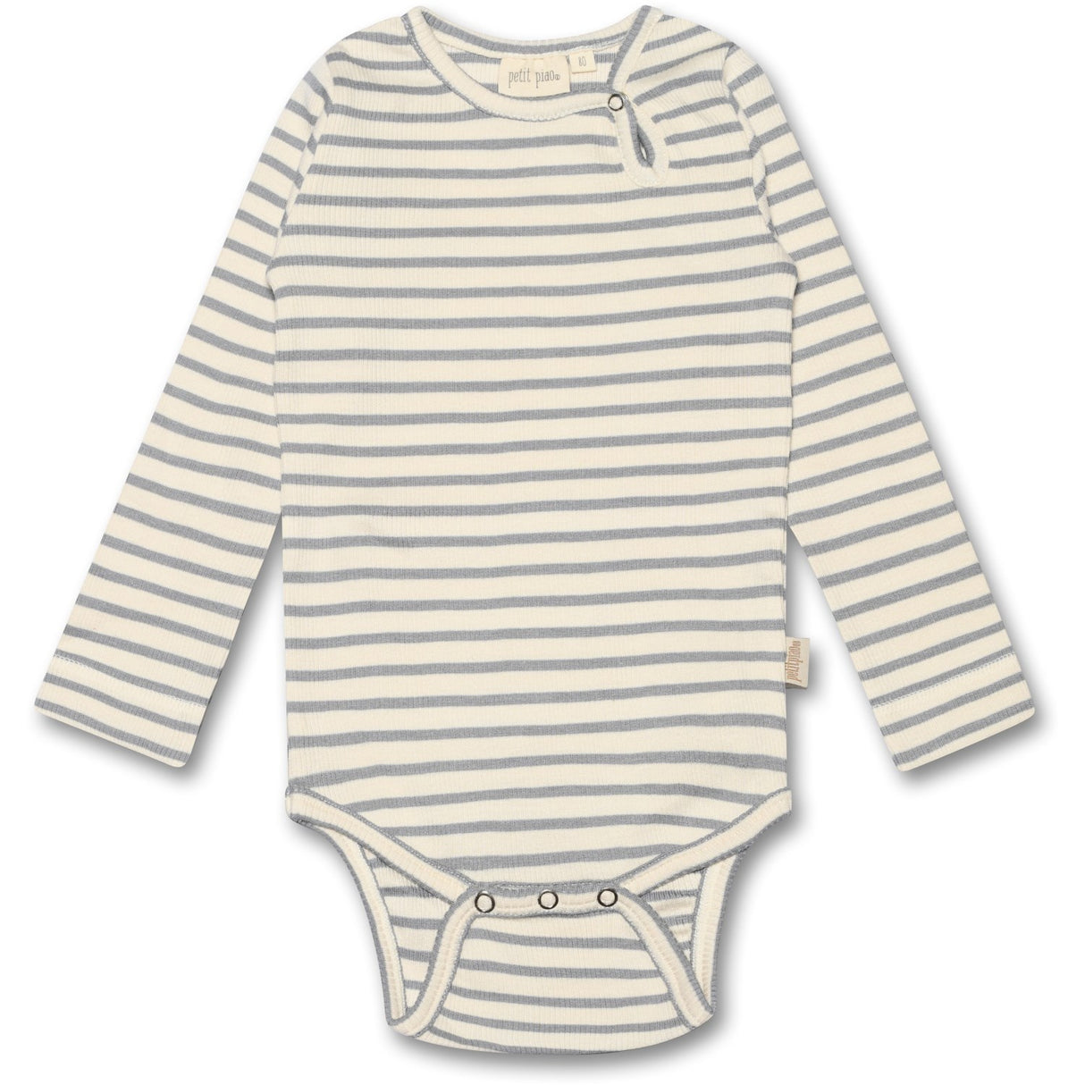 Petit Piao® Blue Mist Body Modal Striped