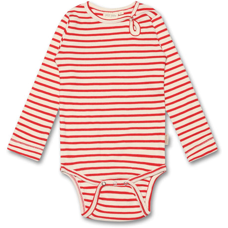 Petit Piao® Bright Red Body Modal Striped